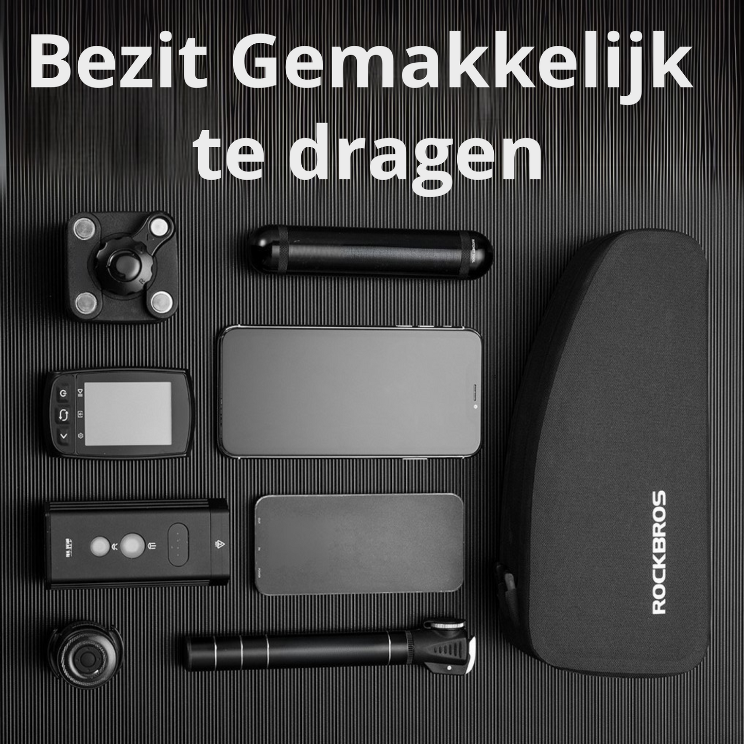 FitBag™ Perfecte pasvorm, comfort bij elke trap.